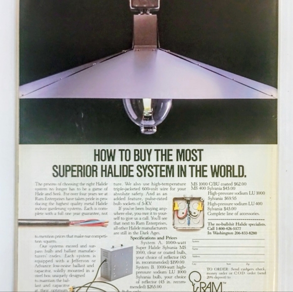 Vintage High Times Magazine December 1987 Carnival of Souls UFOs Harvest Report - Picture 4 of 4